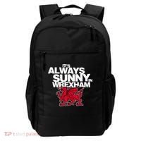Funny ItS Always Sunny In Wrexham Wales Dragon Backpack thumb 0