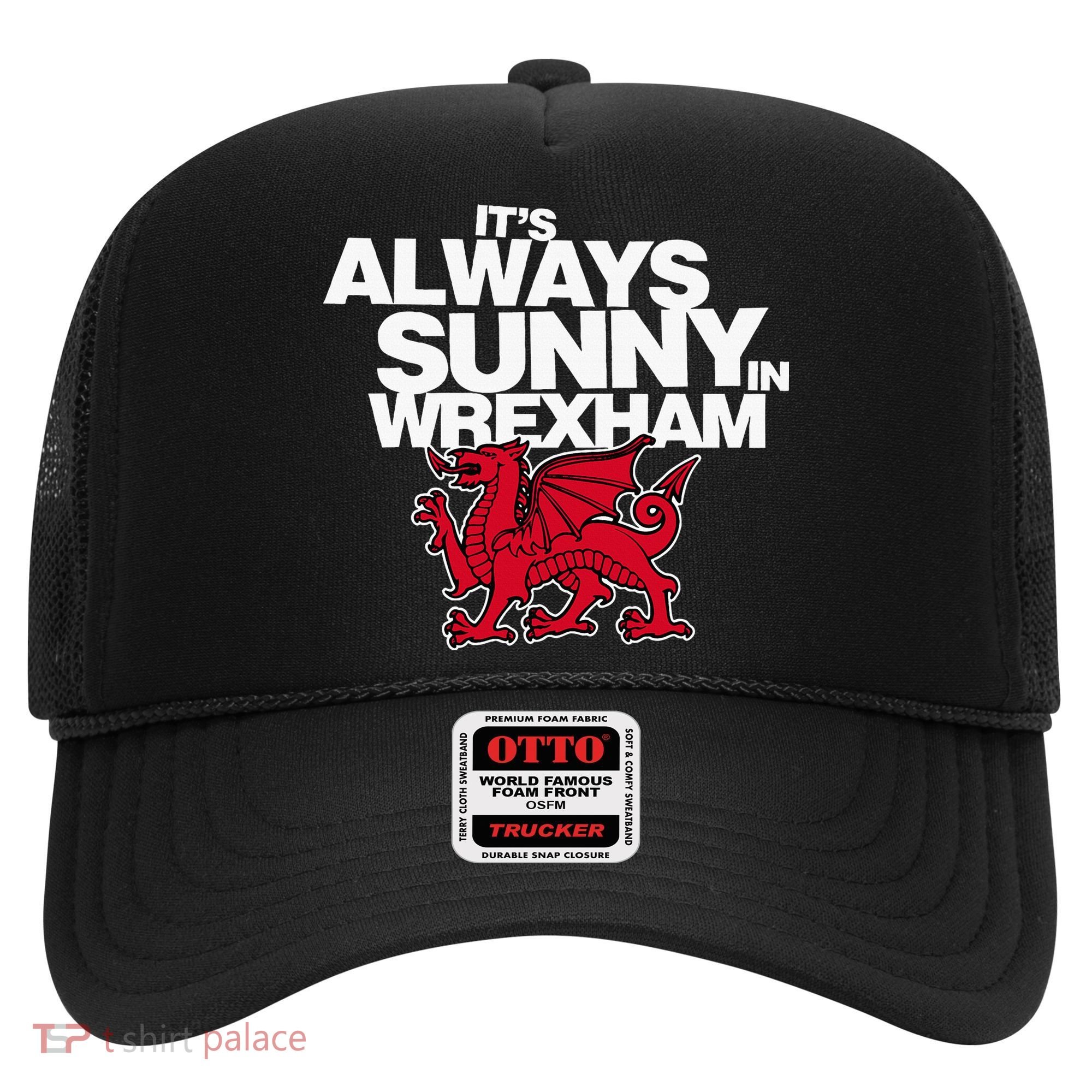 Funny ItS Always Sunny In Wrexham Wales Dragon Hat