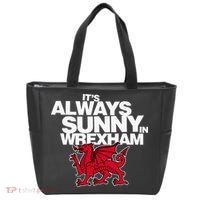Funny ItS Always Sunny In Wrexham Wales Dragon Tote Bag thumb 0