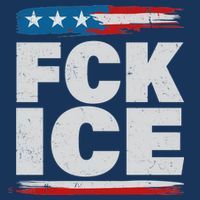 FCK ICE Anti ICE Distressed American Flag Mousepad thumb 1