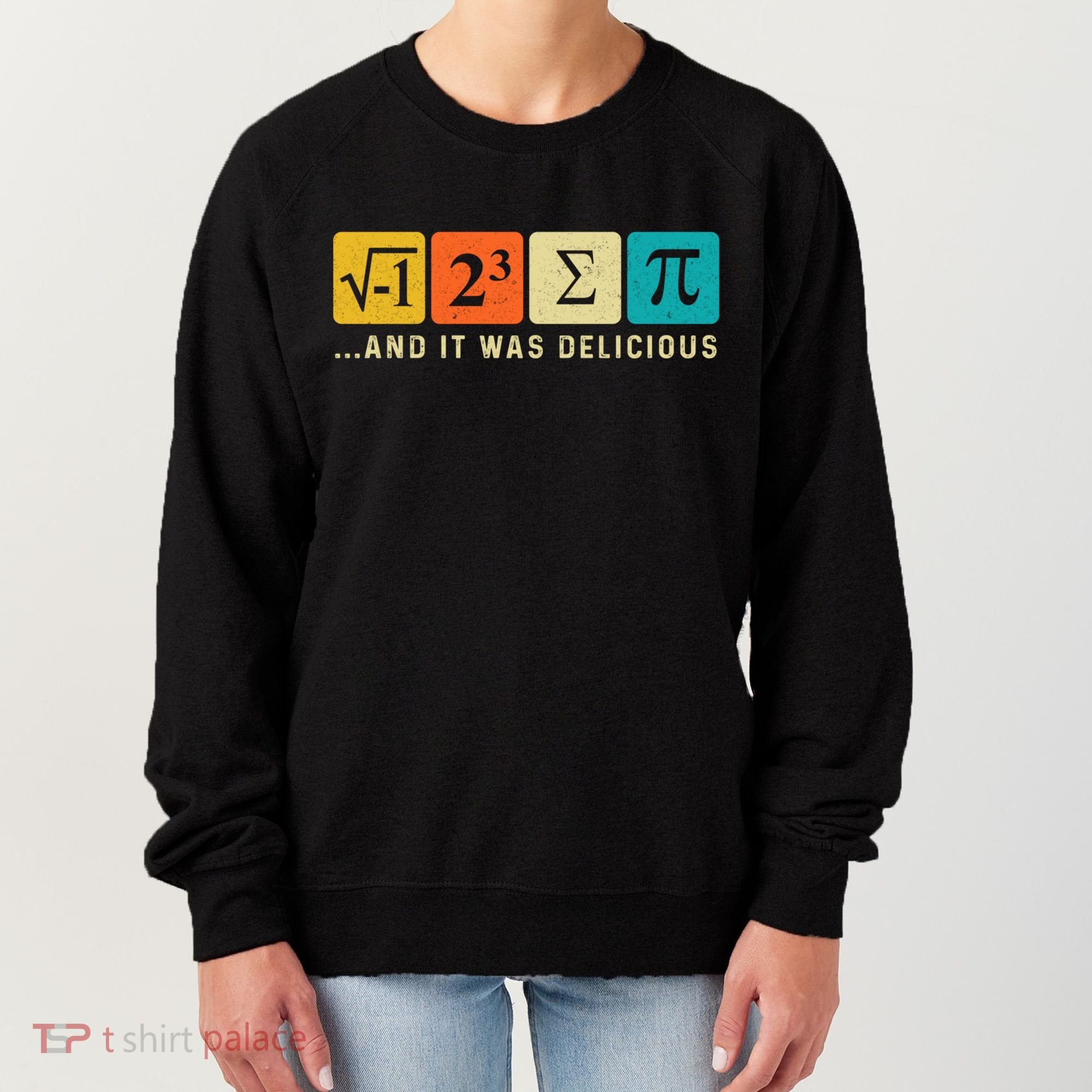 Funny I Ate Some Pie Pi Day Math Nerd Geek Sum Pi 3 14 Gift Women's Sweatshirt