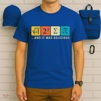 Funny I Ate Some Pie Pi Day Math Nerd Geek Sum Pi 3 14 Gift T-Shirt thumb 6
