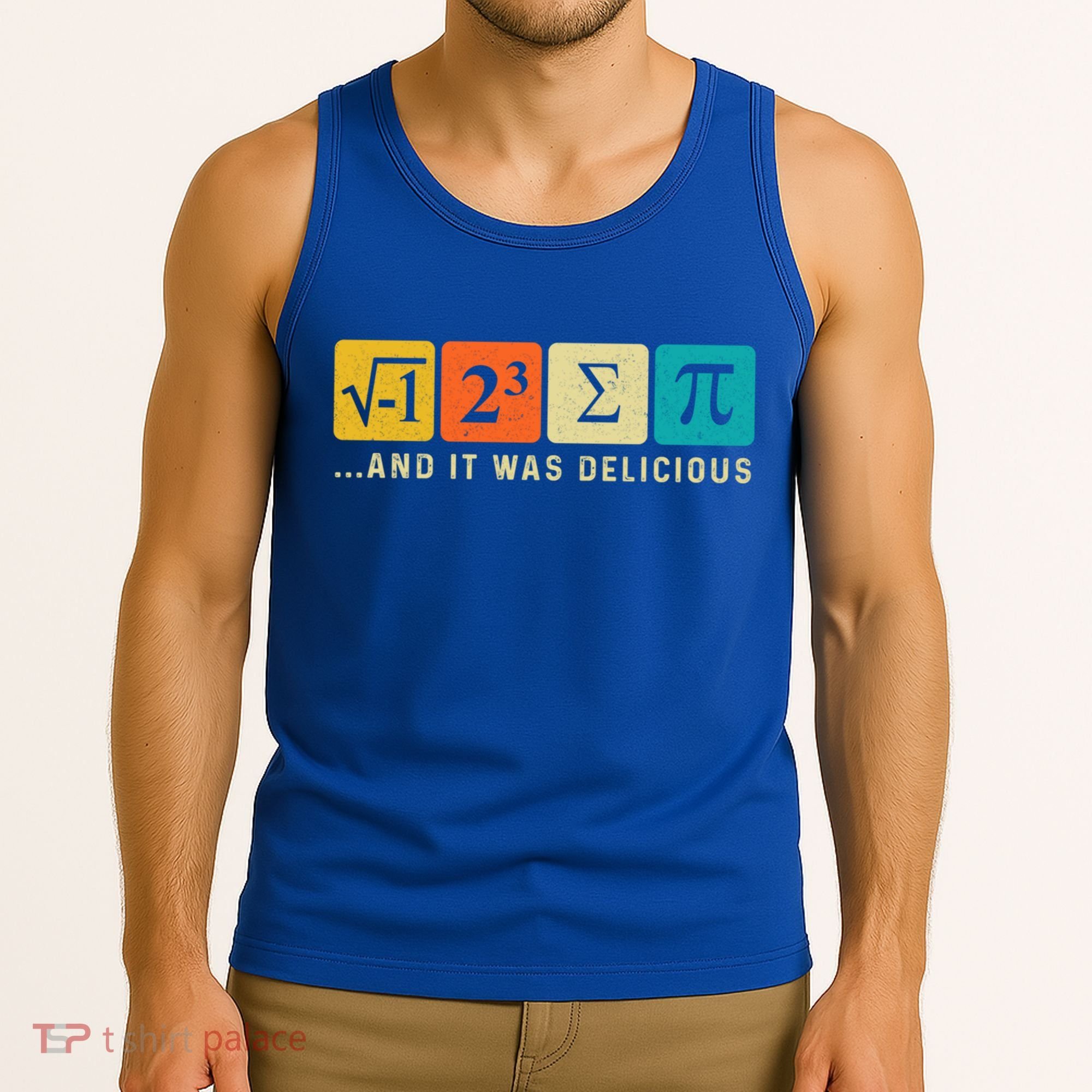 Funny I Ate Some Pie Pi Day Math Nerd Geek Sum Pi 3 14 Gift Tank Top