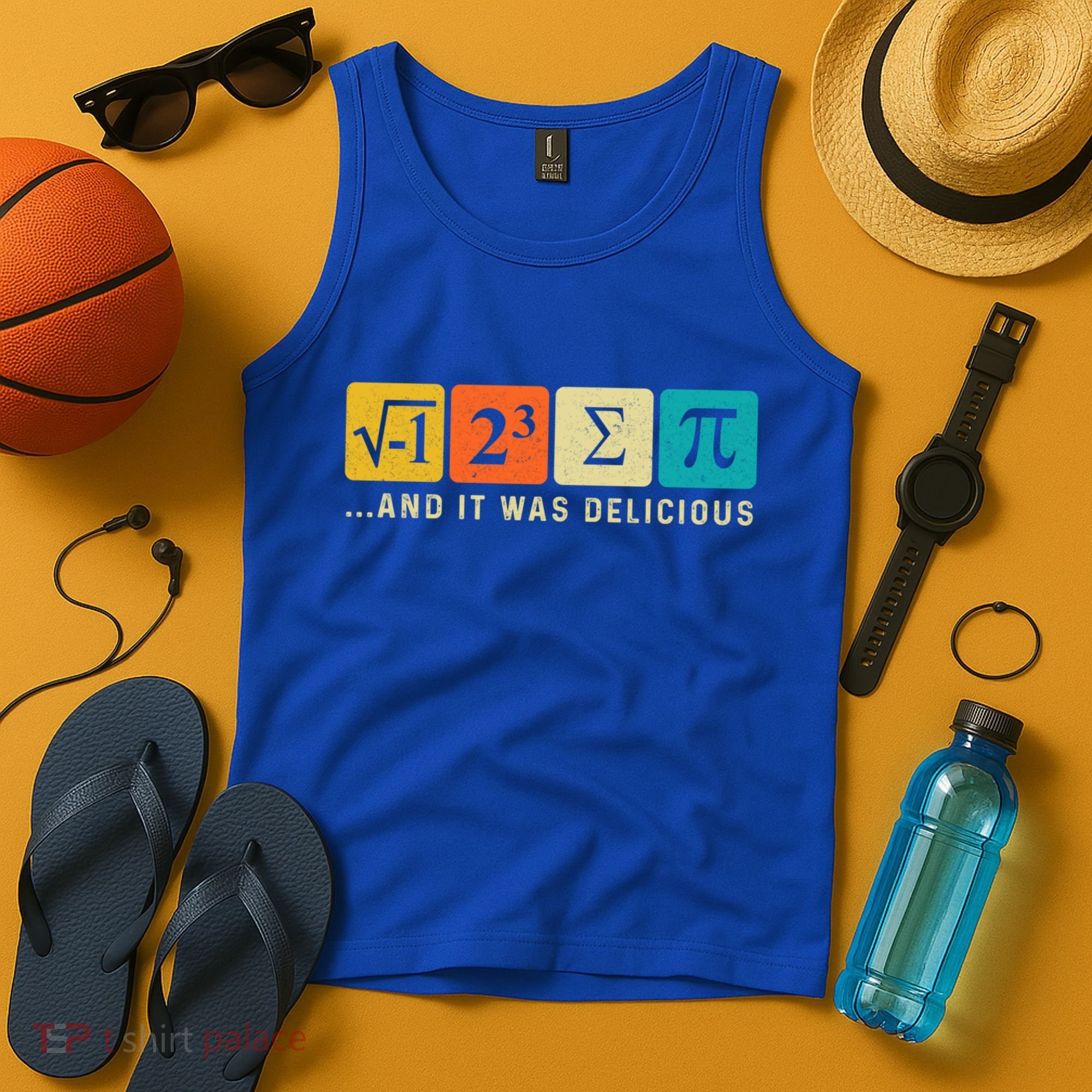 Funny I Ate Some Pie Pi Day Math Nerd Geek Sum Pi 3 14 Gift Tank Top