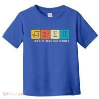 Funny I Ate Some Pie Pi Day Math Nerd Geek Sum Pi 3 14 Gift Toddler T-Shirt thumb 0
