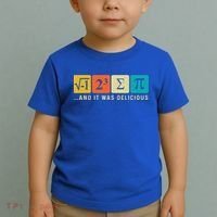 Funny I Ate Some Pie Pi Day Math Nerd Geek Sum Pi 3 14 Gift Toddler T-Shirt thumb 2