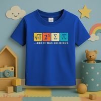Funny I Ate Some Pie Pi Day Math Nerd Geek Sum Pi 3 14 Gift Toddler T-Shirt thumb 3