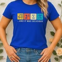 Funny I Ate Some Pie Pi Day Math Nerd Geek Sum Pi 3 14 Gift Women's T-Shirt thumb 2