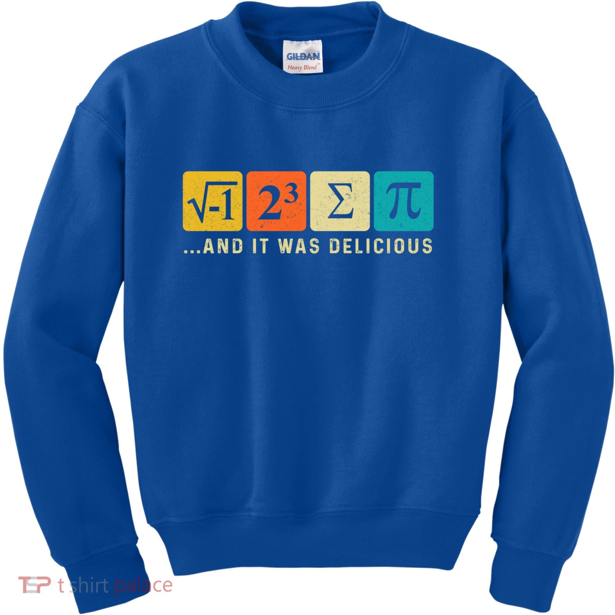 Funny I Ate Some Pie Pi Day Math Nerd Geek Sum Pi 3 14 Gift Kids Sweatshirt