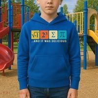 Funny I Ate Some Pie Pi Day Math Nerd Geek Sum Pi 3 14 Gift Kids Hoodie thumb 2