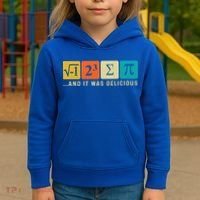 Funny I Ate Some Pie Pi Day Math Nerd Geek Sum Pi 3 14 Gift Kids Hoodie thumb 3