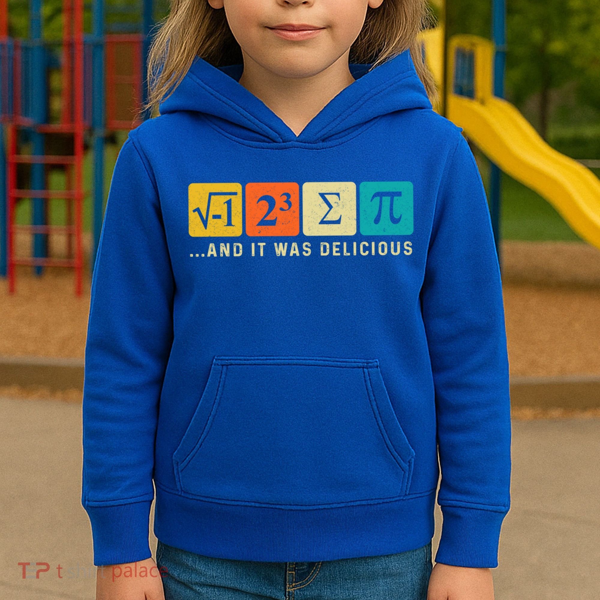 Funny I Ate Some Pie Pi Day Math Nerd Geek Sum Pi 3 14 Gift Kids Hoodie
