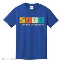 Funny I Ate Some Pie Pi Day Math Nerd Geek Sum Pi 3 14 Gift Kids T-Shirt thumb 0