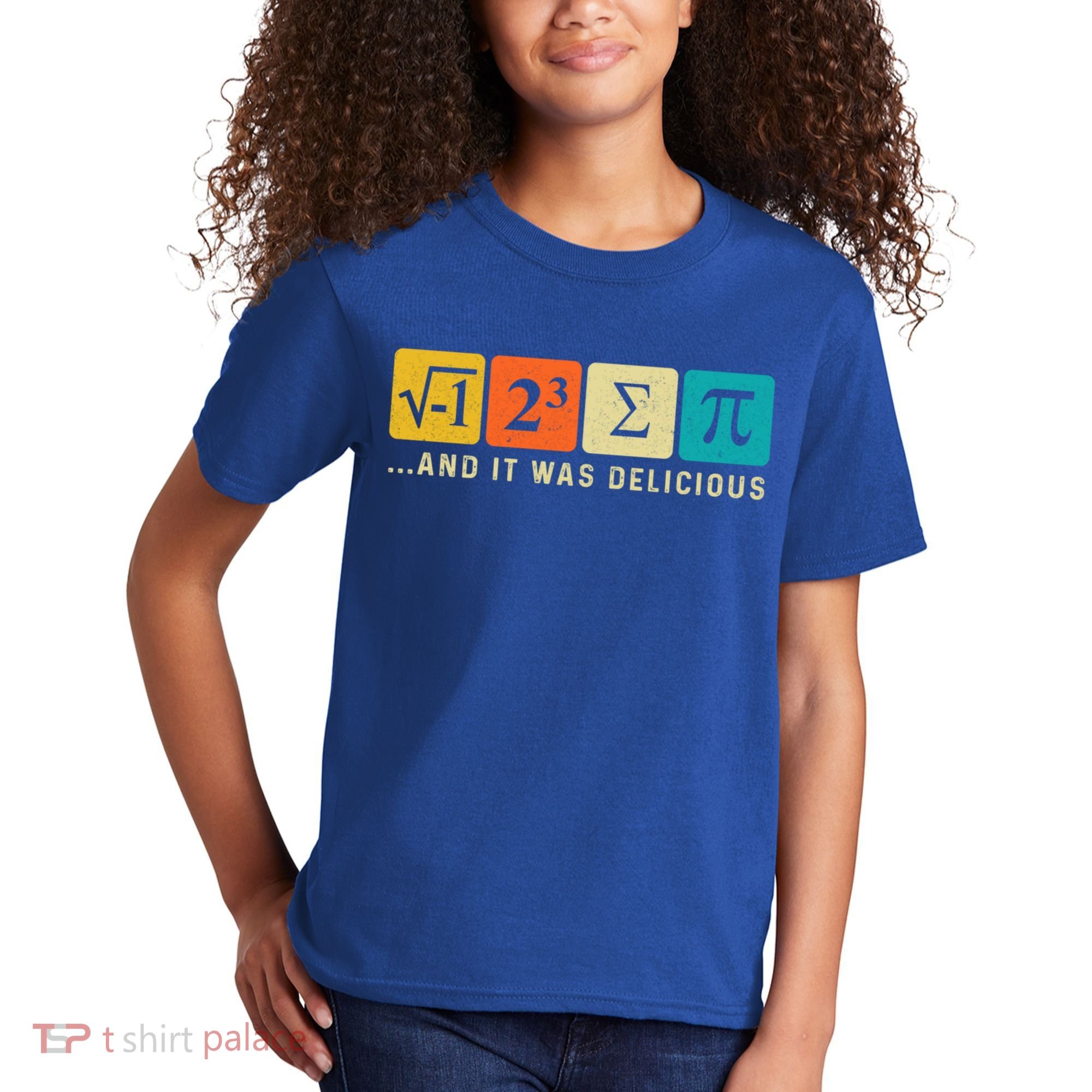 Funny I Ate Some Pie Pi Day Math Nerd Geek Sum Pi 3 14 Gift Kids T-Shirt