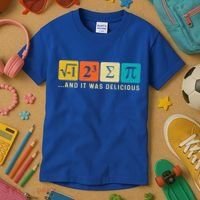 Funny I Ate Some Pie Pi Day Math Nerd Geek Sum Pi 3 14 Gift Kids T-Shirt thumb 3