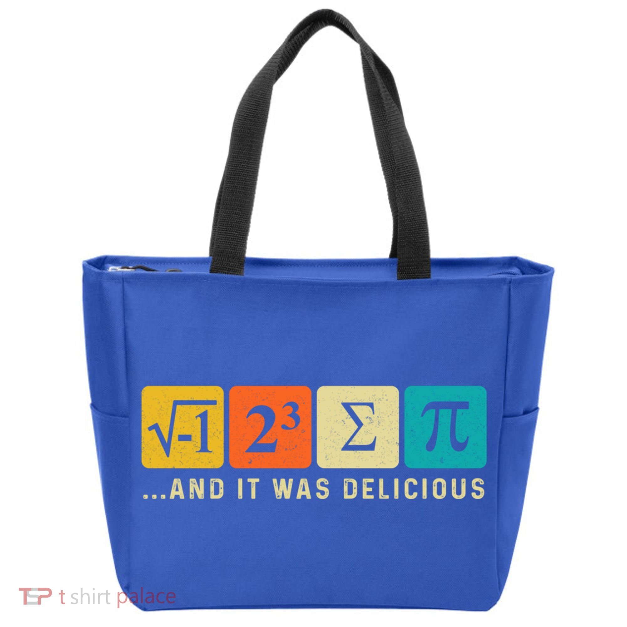 Funny I Ate Some Pie Pi Day Math Nerd Geek Sum Pi 3 14 Gift Tote Bag
