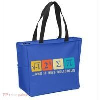 Funny I Ate Some Pie Pi Day Math Nerd Geek Sum Pi 3 14 Gift Tote Bag thumb 2
