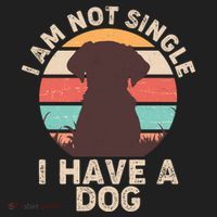 Funny I Am Not Single I Have A Dog Women's Sweatshirt thumb 2