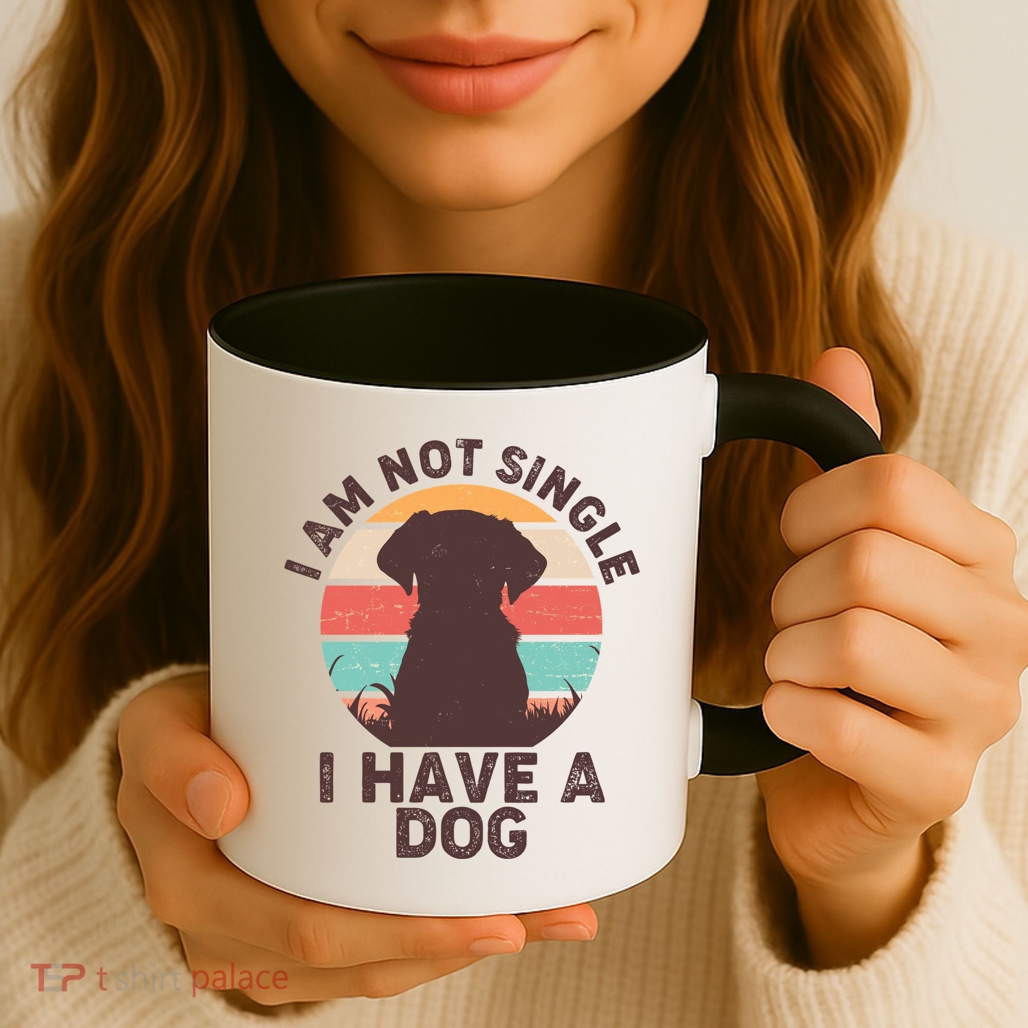 Funny I Am Not Single I Have A Dog Coffee Mug