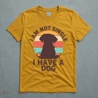 Funny I Am Not Single I Have A Dog T-Shirt thumb 5