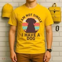 Funny I Am Not Single I Have A Dog T-Shirt thumb 6