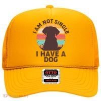 Funny I Am Not Single I Have A Dog Hat thumb 0