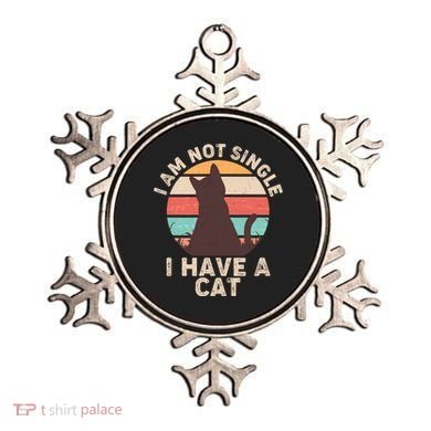 Funny I Am Not Single I Have A Cat Ornament