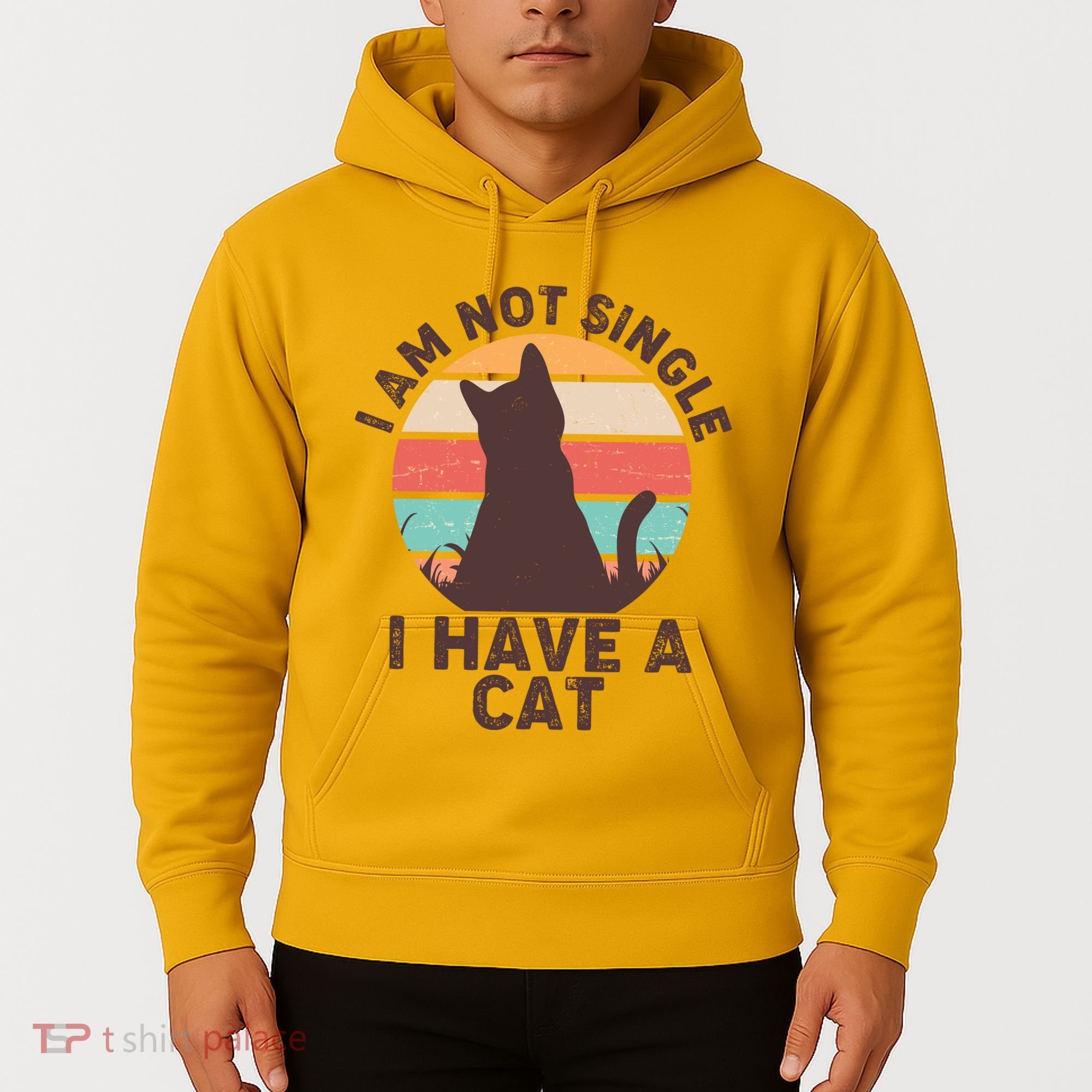 Funny I Am Not Single I Have A Cat Hoodie