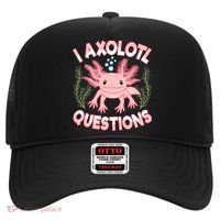 Funny I Axolotl Questions Cute Kawaii Pin.k Axolotl Hat thumb 0