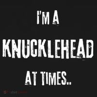 Funny IM A Knucklehead At Times Visor thumb 3