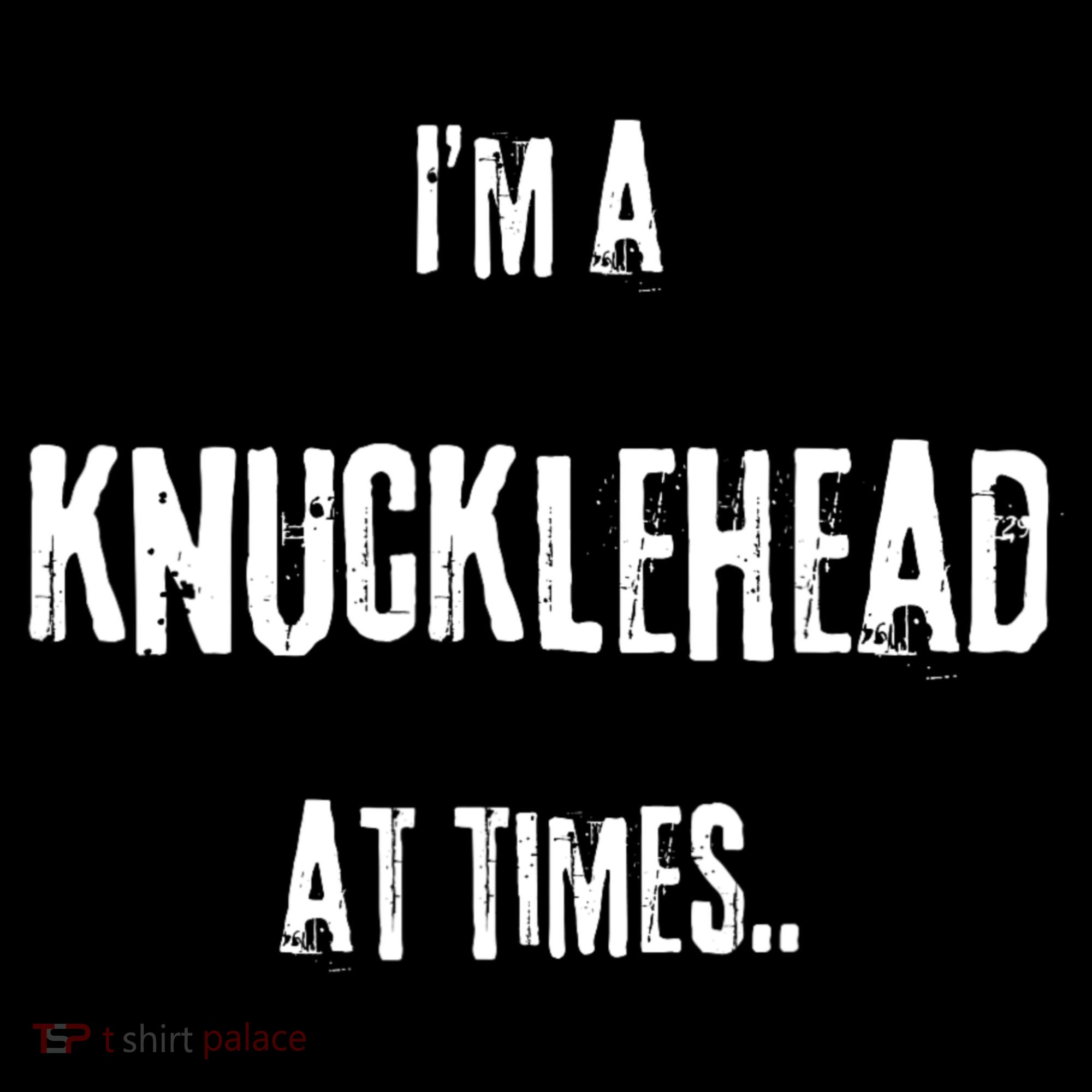 Funny IM A Knucklehead At Times Visor