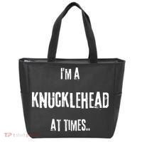 Funny IM A Knucklehead At Times Tote Bag thumb 0