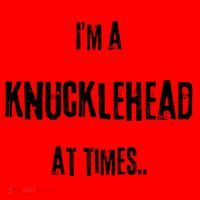 Funny IM A Knucklehead At Times Santa Hat thumb 1