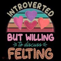 Funny Introverted But Willing To Discuss Felting Coffee Mug thumb 5