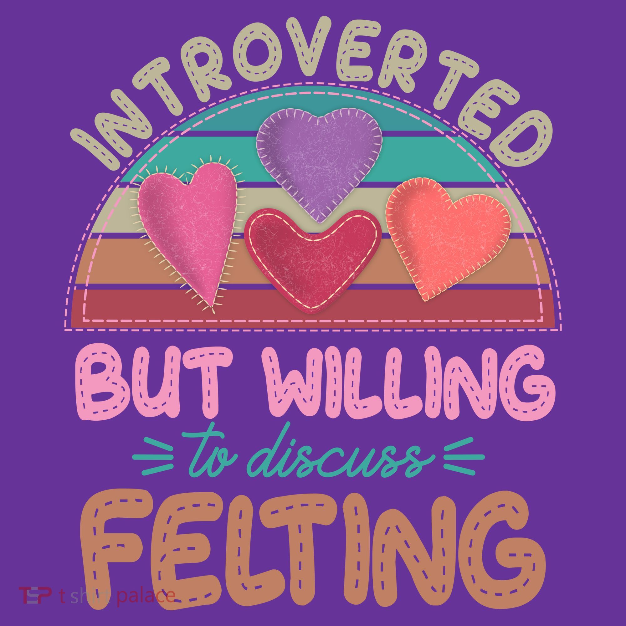 Funny Introverted But Willing To Discuss Felting Mousepad