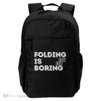 Folding Is Boring Poker Card Player Backpack thumb 0