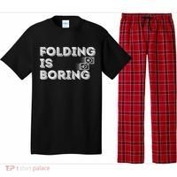 Folding Is Boring Poker Card Player Pajama Set thumb 0