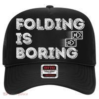 Folding Is Boring Poker Card Player Hat thumb 0