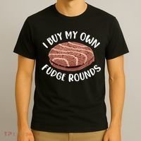 Funny I Buy My Own Fudge Rounds Vintage Fudge Rounds T-Shirt thumb 3