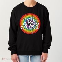 Flowers Illustration Be Kind Sunflower Gift Women's Sweatshirt thumb 0