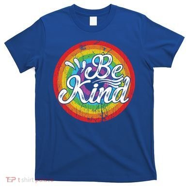 Flowers Illustration Be Kind Sunflower Gift T-Shirt