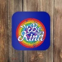Flowers Illustration Be Kind Sunflower Gift Coaster thumb 0