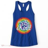 Flowers Illustration Be Kind Sunflower Gift Women's Tank Top thumb 0