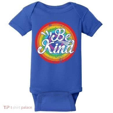 Flowers Illustration Be Kind Sunflower Gift Baby Bodysuit