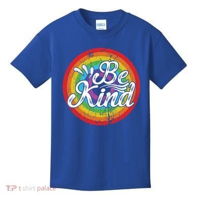 Flowers Illustration Be Kind Sunflower Gift Kids T-Shirt