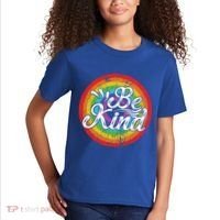 Flowers Illustration Be Kind Sunflower Gift Kids T-Shirt thumb 2