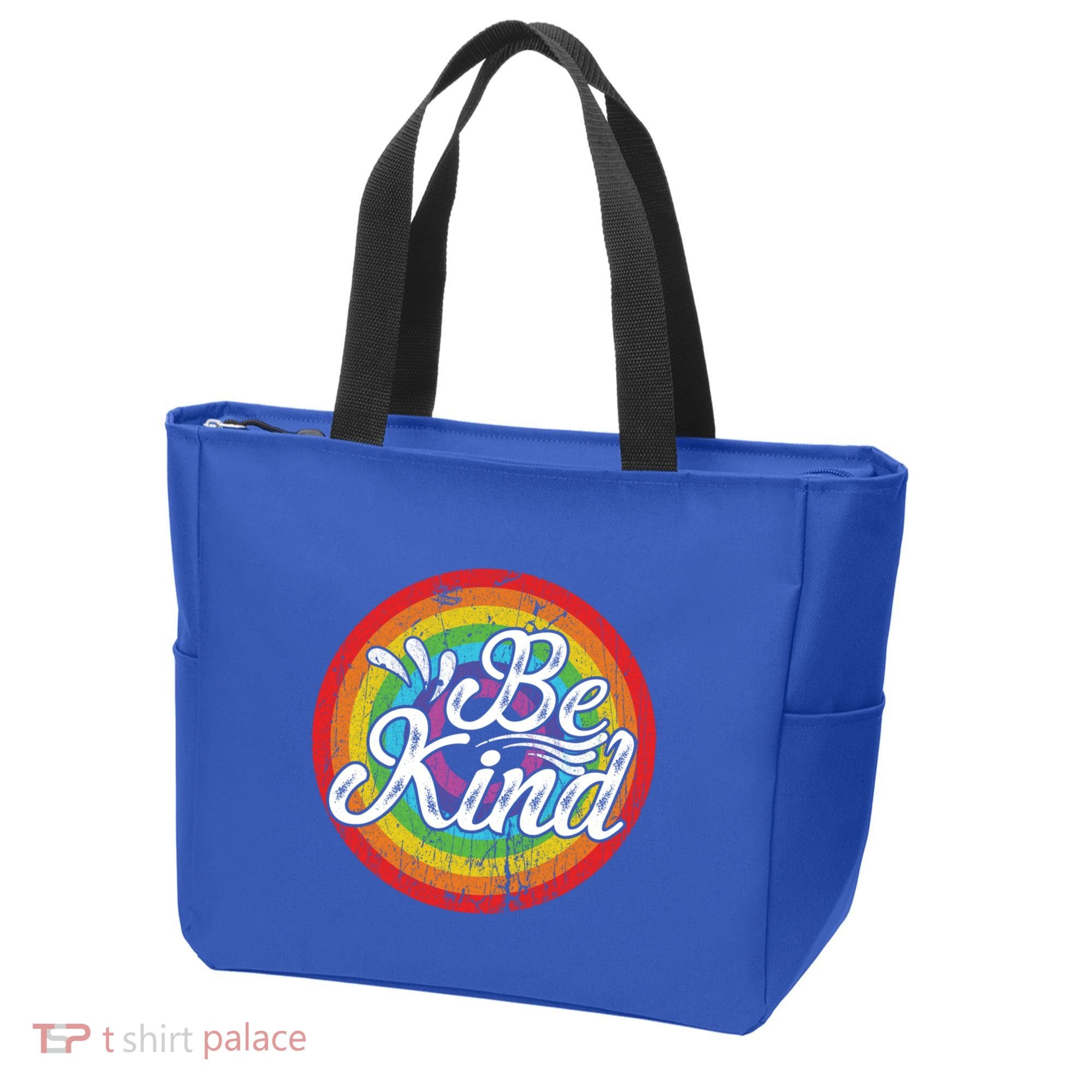 Flowers Illustration Be Kind Sunflower Gift Tote Bag