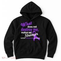Fibromyalgia Make Me Stronger Hoodie thumb 0