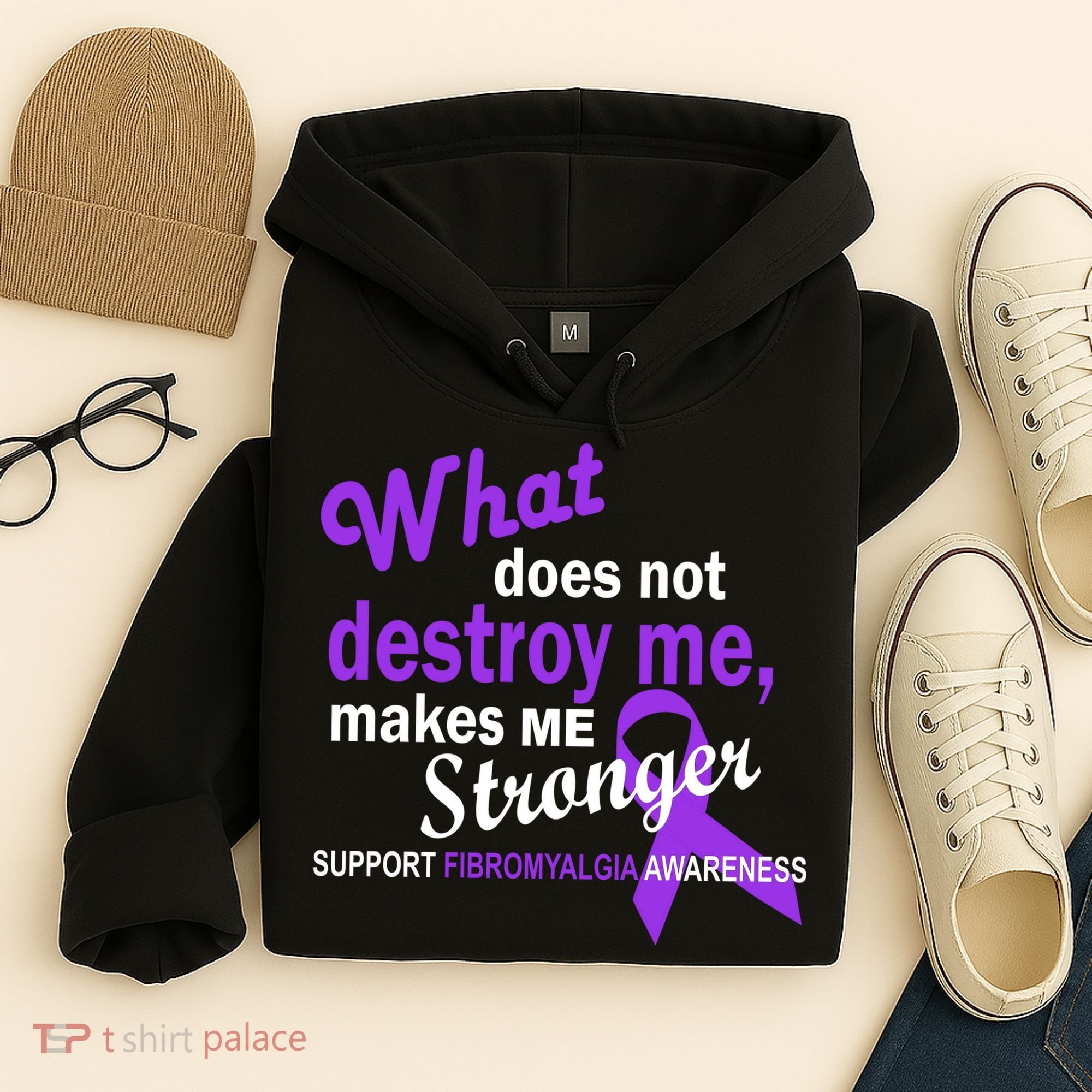 Fibromyalgia Make Me Stronger Hoodie