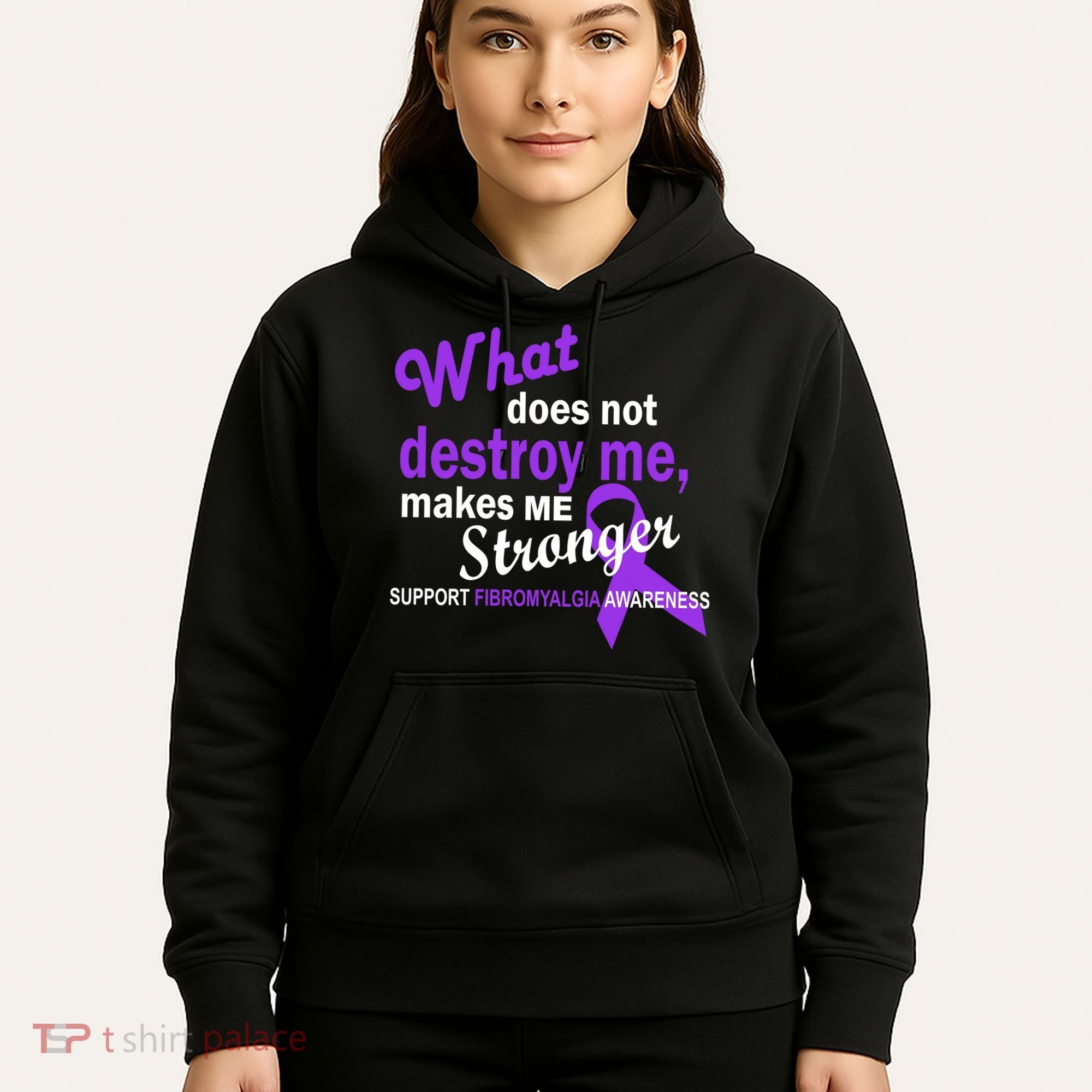 Fibromyalgia Make Me Stronger Hoodie